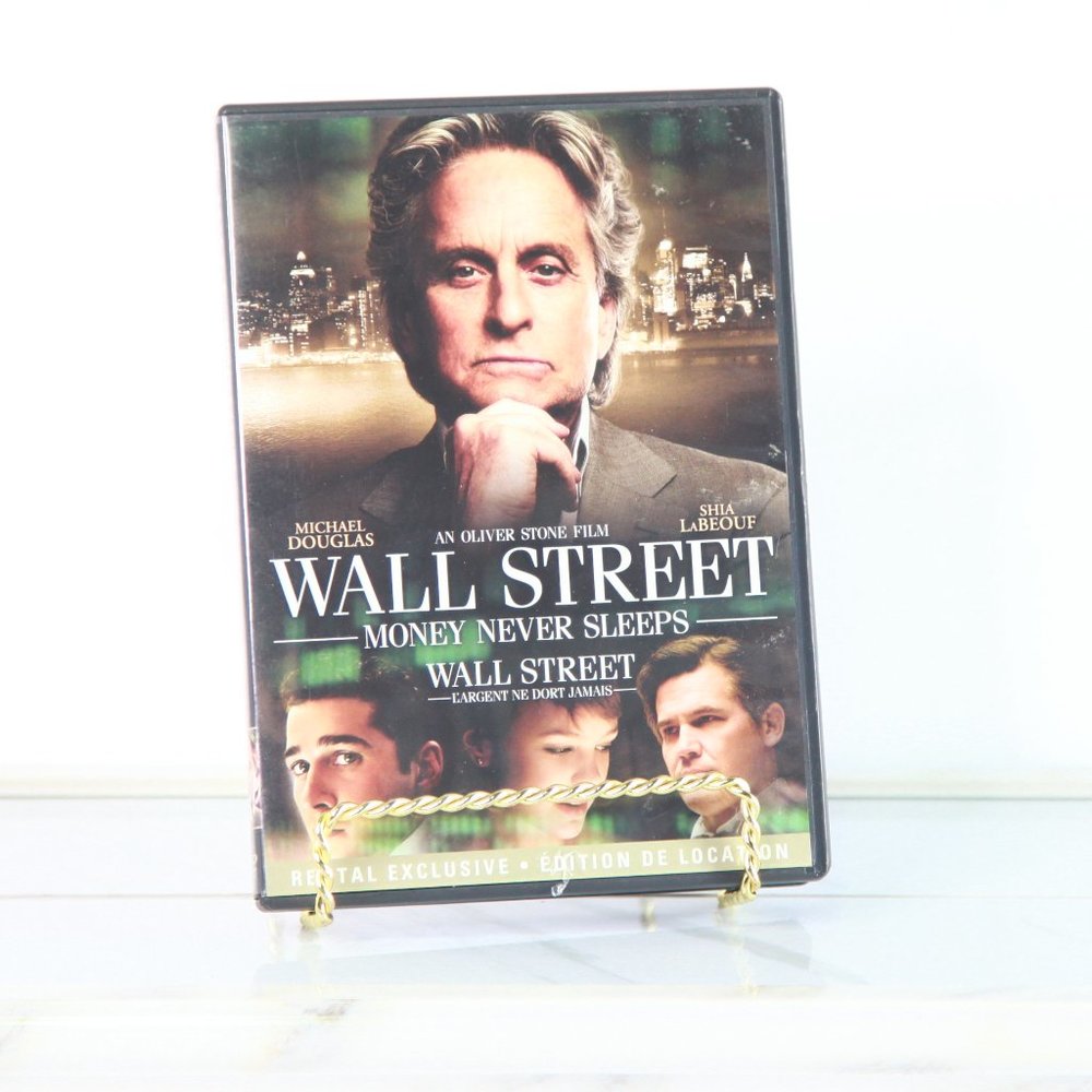 Wall Street DVD Movie **Starring** Michael Douglas & Shia LeBeouf